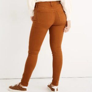 Madewell Burnt Sienna Skinny Jeans